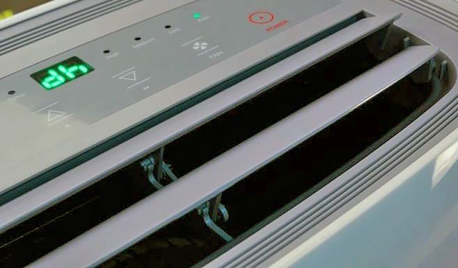 Функция автоматического качания жалюзи в мобильных кондиционерах