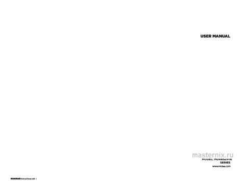 Обложка инструкции Холодильник Midea MDRB521MIE28ODM