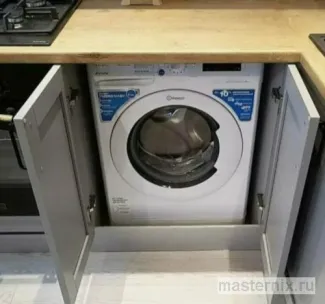 Встраиваемая стиральная машина в столешницу