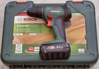 Обзор дрели-шуруповерта Bosch UniversalDrill 18V 06039D4005: в помощь домашнему мастеру