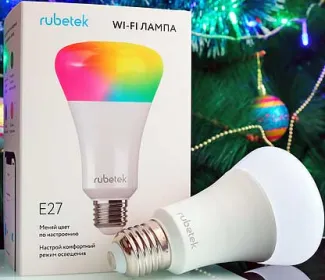 Обзор умной Wi-Fi лампы Rubetek RL-3103