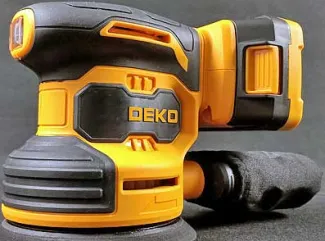 Обзор эксцентриковой шлифмашинки DEKO DKCG20-125