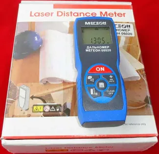 Лазерный дальномер МЕГЕОН 06020. Тестируем