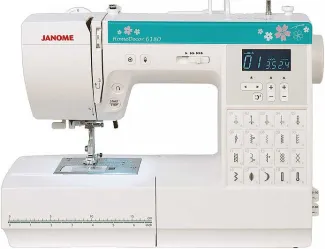 Обзор компьютерной швейной машины Janome модель HomeDecor 6180