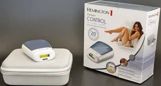 Обзор фотоэпилятора Remington IPL3500