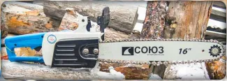 Обзор электрической цепной пилы Союз ПЦС-9926