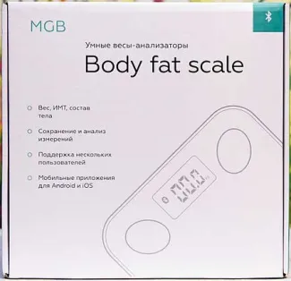 Обзор умных весов MGB Body fat scale