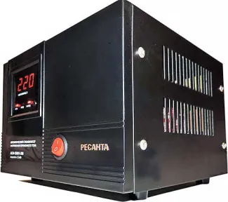 Обзор стабилизатора напряжения Ресанта АСН-1500/1-ЭМ