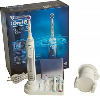 Обзор электрической зубной щётки Braun Oral-B Genius 8000 D701.535.5XC