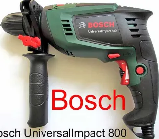 Обзор и тестирование ударной дрели Bosch UniversalImpact 800.