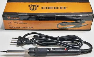 Пользовательский обзор паяльника DEKO SI11