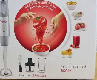 Блендер MOULINEX DD65CD32 - помощник на кухне