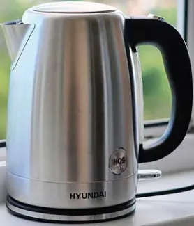 Обзор электрического чайника Hyundai HYK-S2030 со стальной колбой