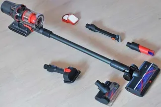 Обзор вертикального аккумуляторного пылесоса Deerma DEM-T50W