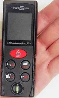 Обзор лазерного дальномера FinePower D40