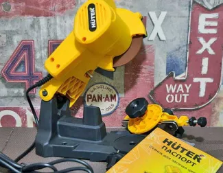 Обзор станка для заточки пильных цепей Huter ECS-100