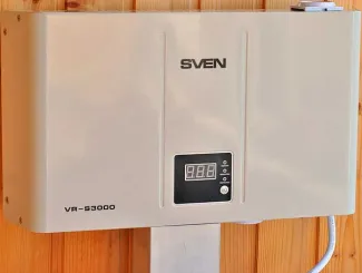 Обзор настенного стабилизатора напряжения SVEN VR-S 3000