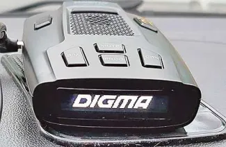 Обзор радар-детектора с GPS Digma Guard 