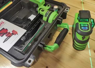 Обзор RGK PR-3G Лазерного осепостроителя