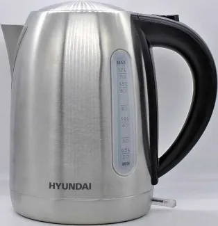 Обзор бюджетного электрического чайника Hyundai HYK-S2014 со стальной колбой