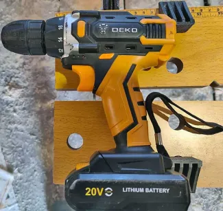 Обзор на дрель-шуруповерт DEKO DKCD20FU-Li