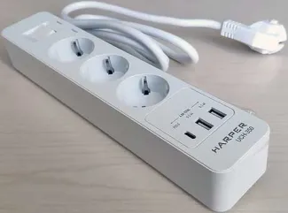 Обзор сетевого фильтра HARPER UCH-350