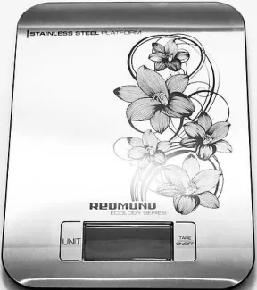 Обзор кухонных весов Redmond RS-M737