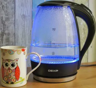 Обзор электрического чайника DEXP GF-175
