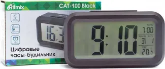 Обзор цифровых часов RITMIX CAT-100