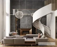 Реализованный интерьер квартиры после ремонта