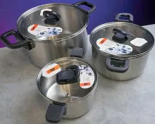 Обзор набора кастрюлей OneTwo Compact Keep-3C