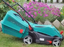 Обзор и тестирование электрической газонокосилки Bosch ARM 37