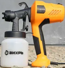 Обзор электрического краскопульта Вихрь ЭКП-400