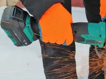 Обзор аккумуляторной УШМ FinePower CAGBR81 OneBase20