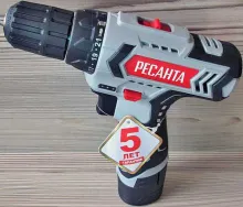 Обзор и тестирование дрели-шуруповёрта Ресанта ДА-12-2Л