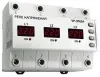 Реле контроля напряжения VA-protector DigiTOP VP-3F63A трехфазное цифровое с защитой от перегрузки по току и перенапряжения 63 А / Устройство защиты мноефункциональное УЗМ в DIN рейку с таймером