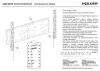 Обложка инструкции Кронштейн для телевизора Holder LCDS-5070 металлик 