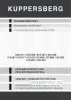 Обложка инструкции Электрическая варочная панель Kuppersberg ECS 630 