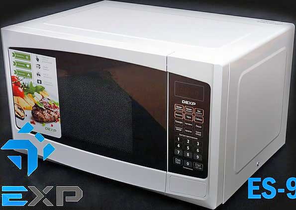 Обзор и тестирование микроволновой печи DEXP ES-90