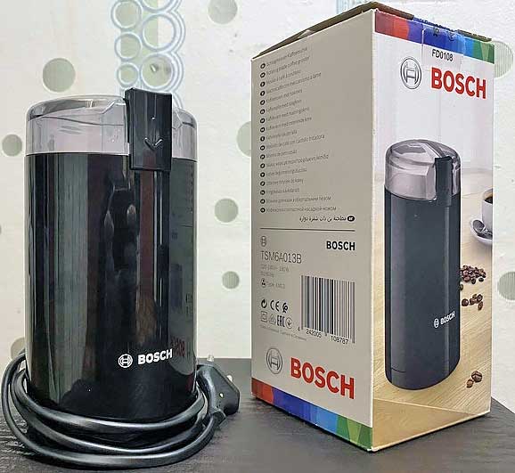 Обзор на кофемолку электрическую Bosch TSM6A013B черную