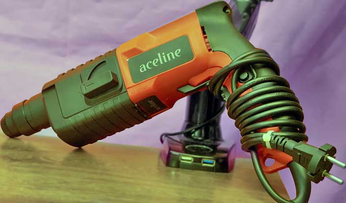 Обзор перфоратора Aceline ARH650 — дешевле некуда