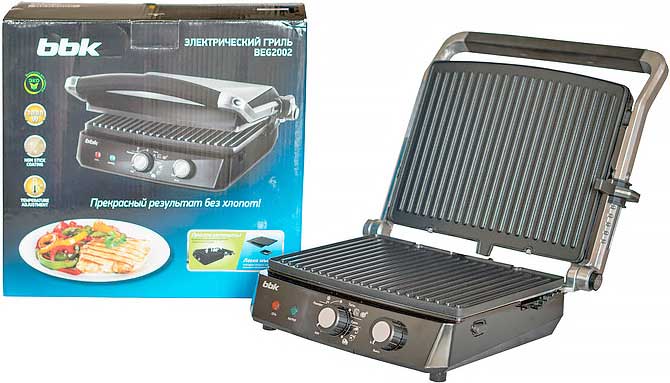 Обзор гриля BBK BEG2002