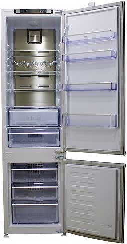 Обзор встраиваемого холодильника BEKO BCNA306E2S. Узкий, тихий, эргономичный