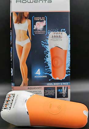 Обзор эпилятора Rowenta Aquasoft EP4920F0