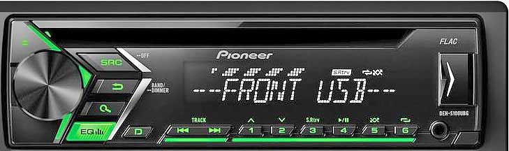 Pioneer DEH-S100UB / UBA / UBG / UBB: Неоклассика