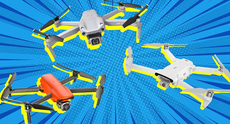 Обзор и сравнение дронов DJI Air 2 S, Autel Robotics Lite и FIMI X8 SE — какой лучше?