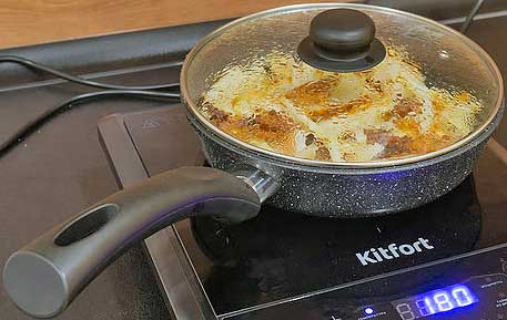 Обзор компактной индукционной плиты Kitfort КТ-158