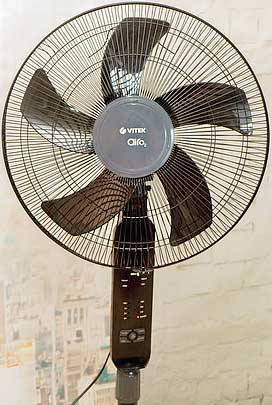 Обзор вентилятора Vitek VT-1948 BK