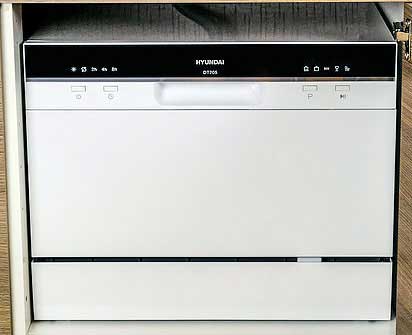 Обзор посудомоечной машины Hyundai DT205