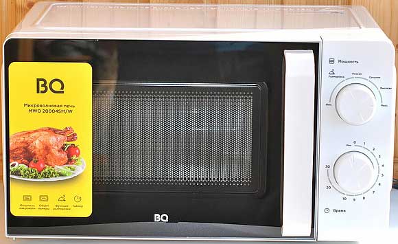 Обзор микроволновой печи BQ MWO 20004SM/W
